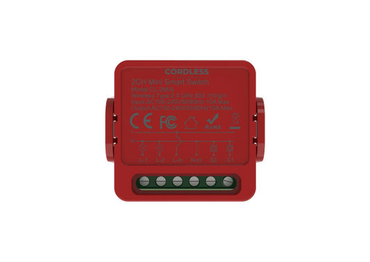 CL-2M/A Intelligent Circuit Breaker 2- way Red