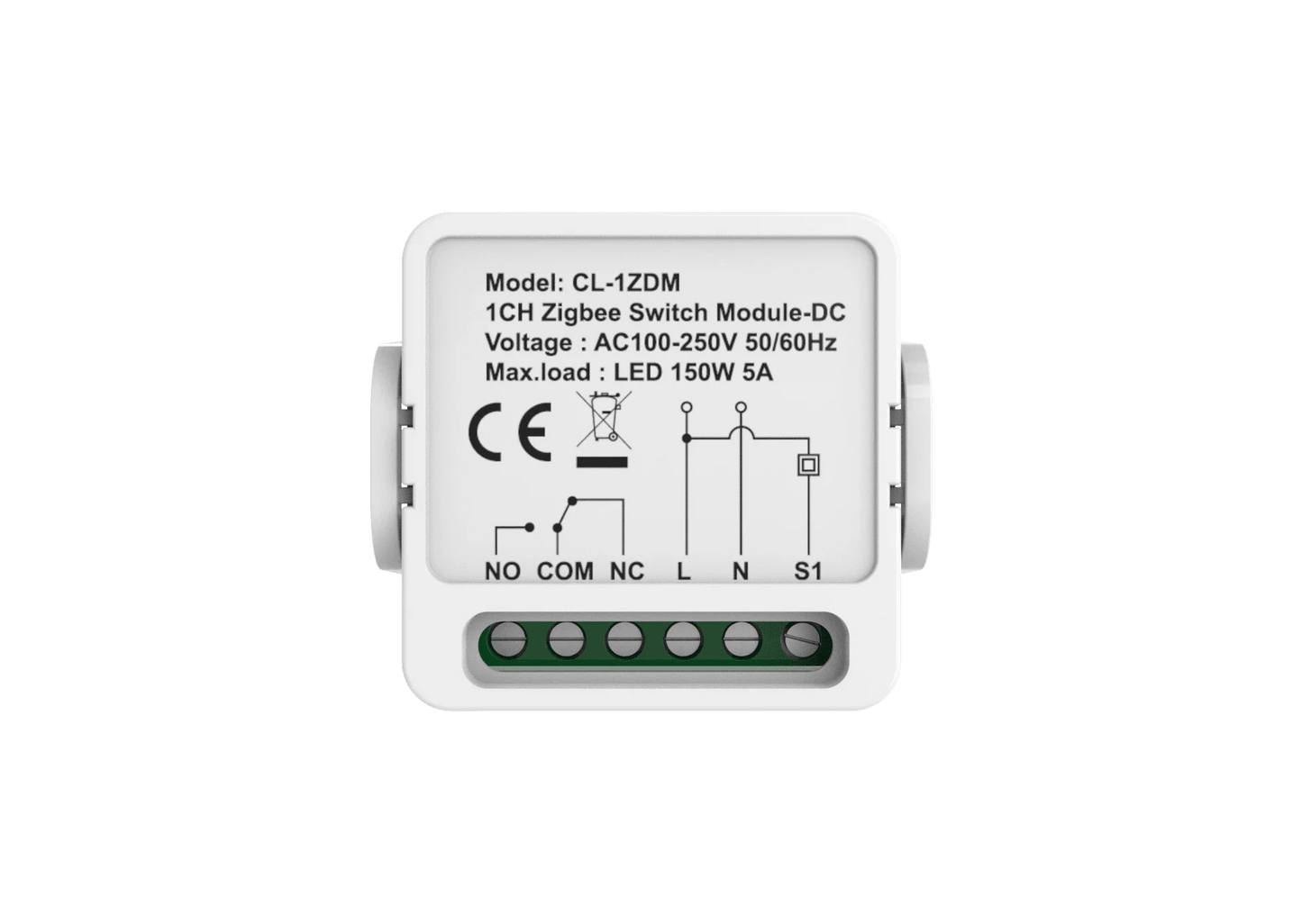 CL-1ZDM Intelligent Switch Module 1-way white