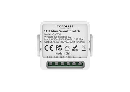 CL-1ZM Intelligent Circuit Breaker 1-Way – Zigbee (White)