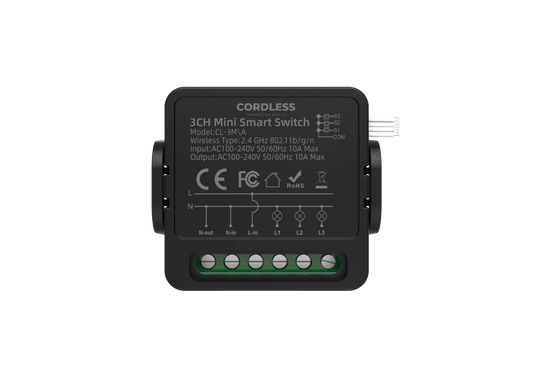 CL-3M/A Intelligent Circuit Breaker 3- way Black