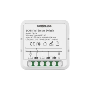 CL-1M Intelligent Circuit Breaker 1-Way White