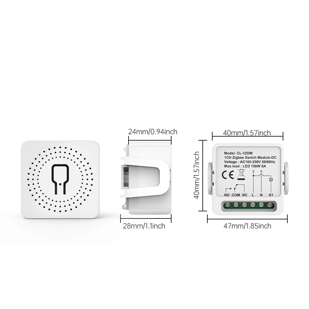 CL-1ZDM Intelligent Switch Module 1-way white