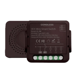 CL-3M Intelligent circuit breaker 3way BLACK
