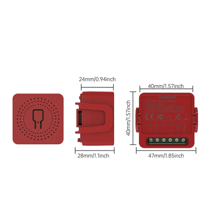 CL-2M/A Intelligent Circuit Breaker 2- way Red