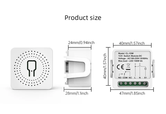 CL-1DM Intelligent Switch Module 1-way white