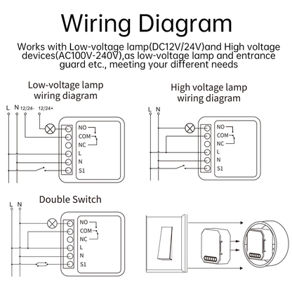 CL-1DM Intelligent Switch Module 1-way white